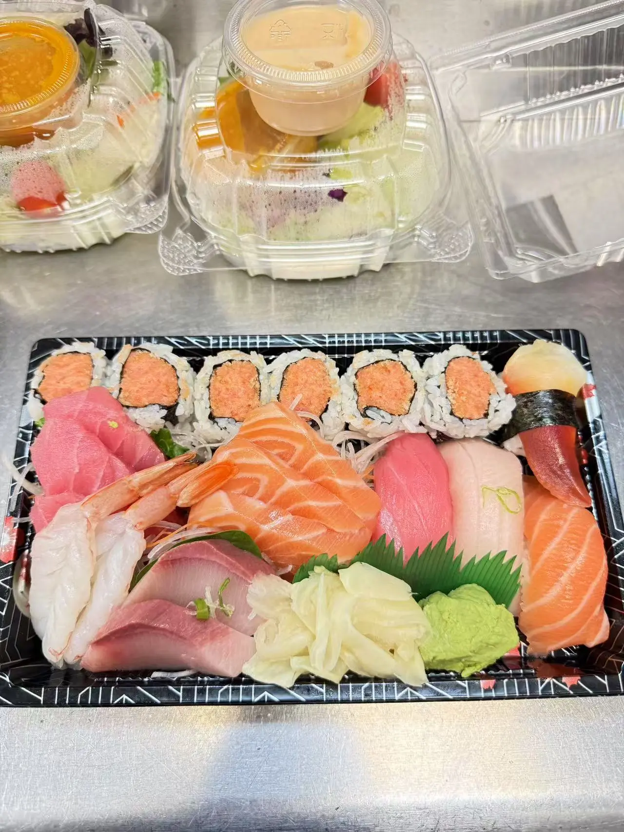 Akagi-Japanese-restaurant-Sushi-sashimi-combo-Rockville Sushi sashimi combo at Akagi, a Japanese restaurant in Rockville